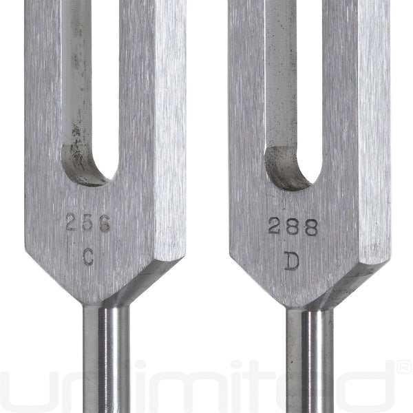Biosonics Set of 8 Solar Harmonic Spectrum Tuning Forks - Gongs