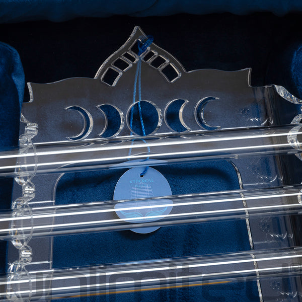 Ethereal Wings Celtic Moon B Crystal Harp (A 432 Hz) - Gongs Unlimited
