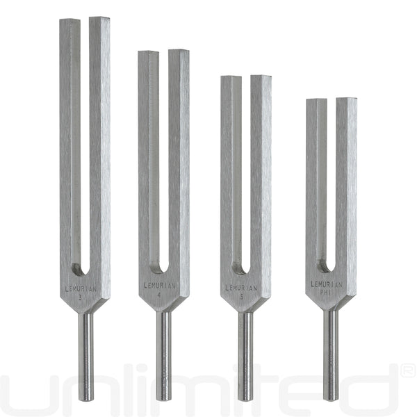 Jonathan Goldman's Lemurian Tuning Fork Set - Gongs Unlimited