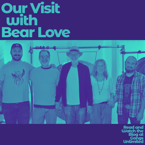 Our Visit with Bear Love | Exploring B Love Sacred Sound Friction Mallets