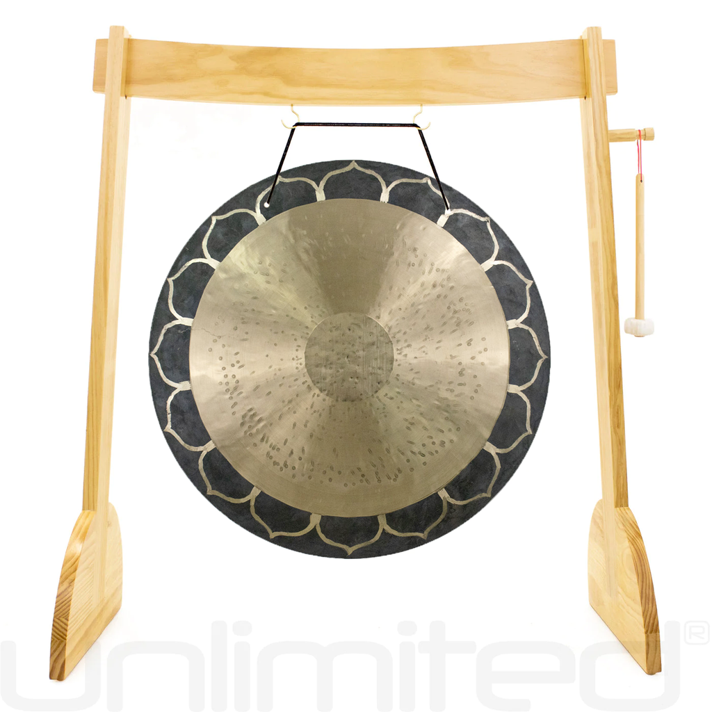 30" to 38" Temple Wind Gongs on Stands
