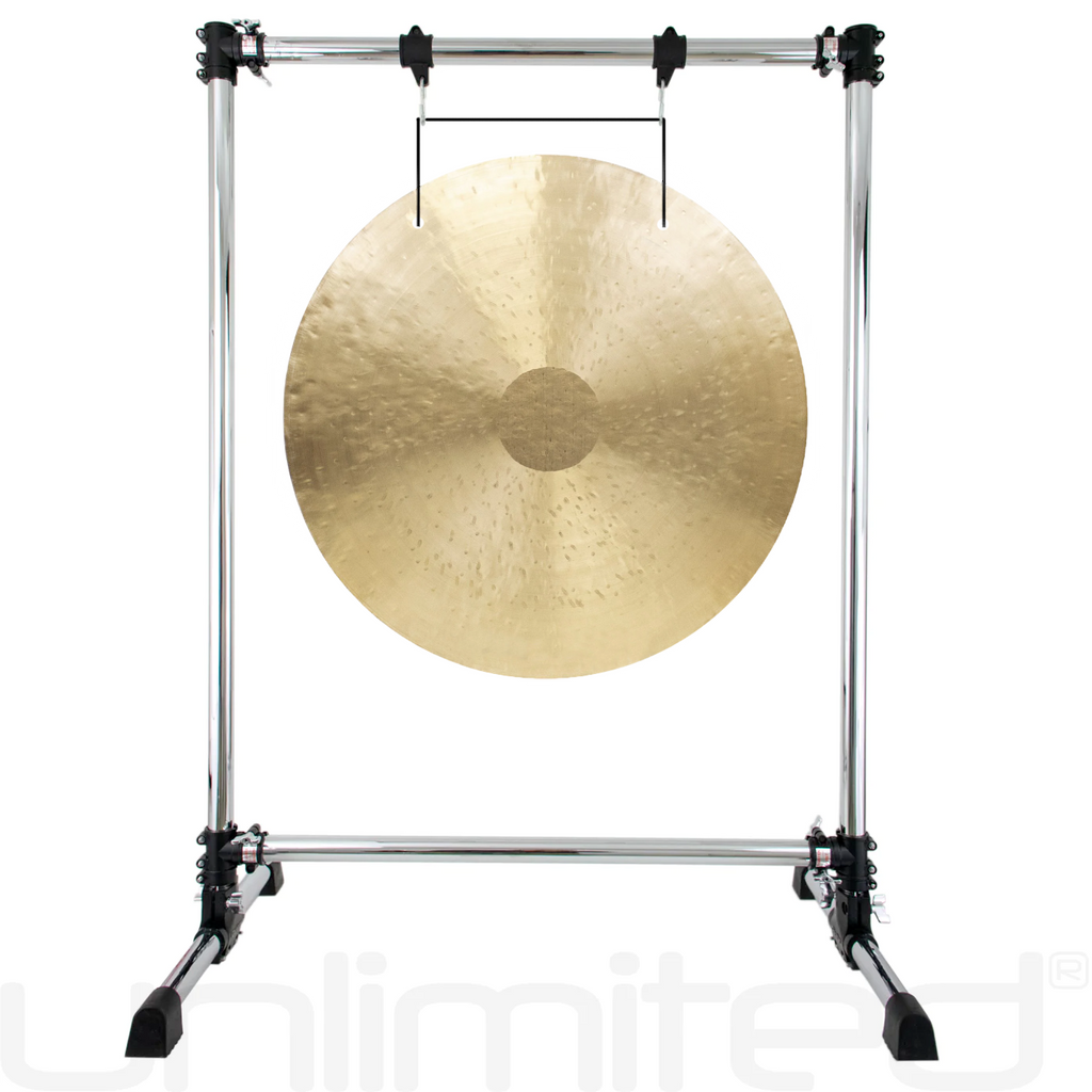 32" Chinese Gongs on the Baby Bear Gong Stand