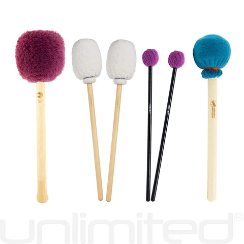 Mallet Set for 36" to 38" Nickel Silver Gongs