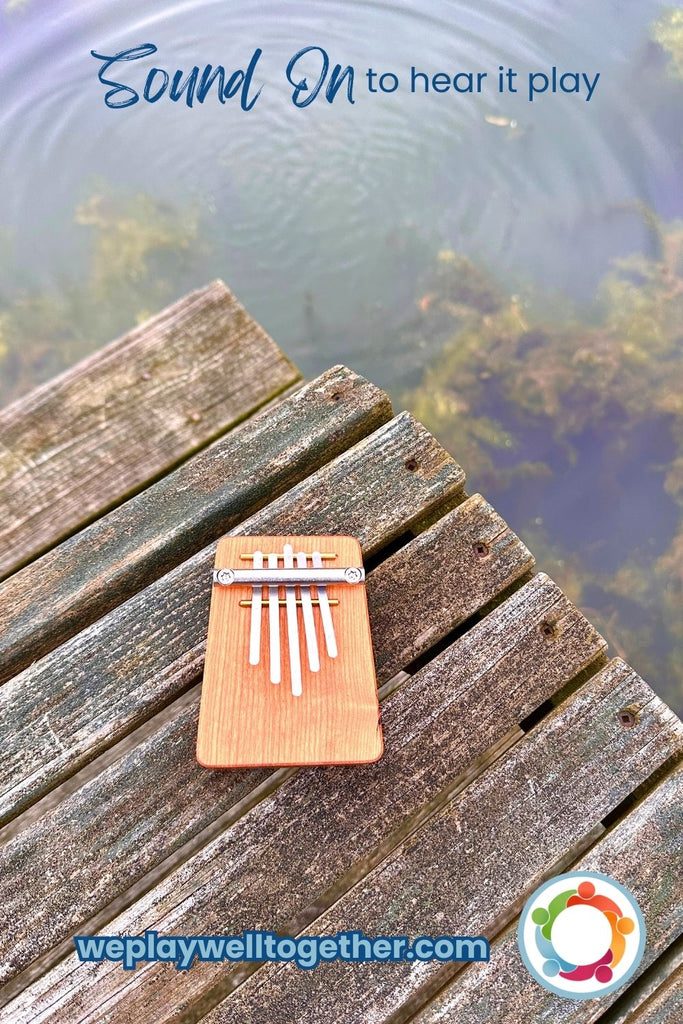 Hokema - B5 Pocket Kalimba in 4 different Intuitive Soundscapes Tuning