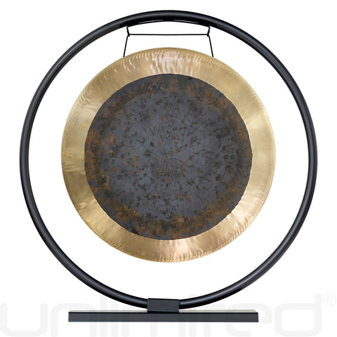 14" Gongs on the Au Courant Gong Stand