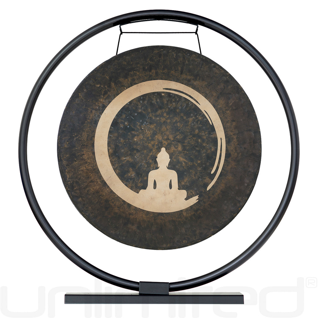 14" Buddha Wave Gongs on Stands