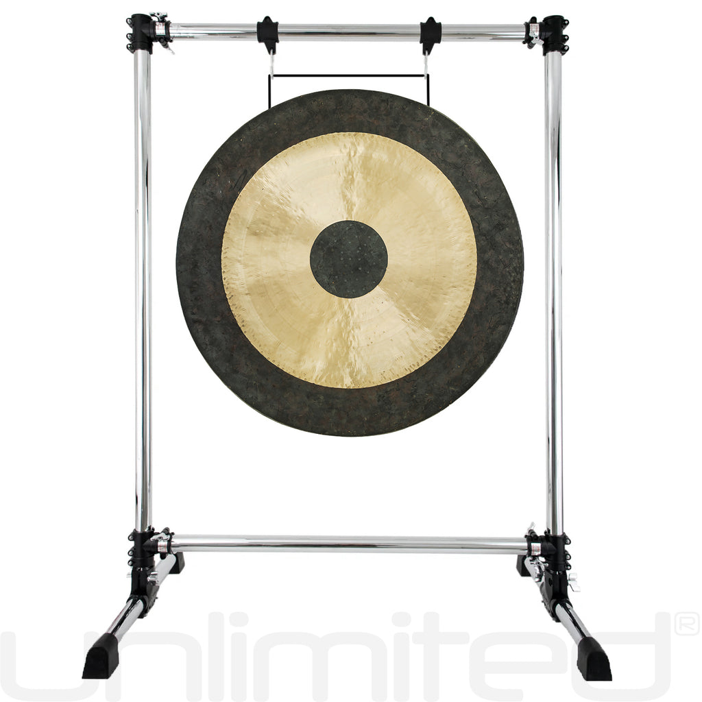 32" Chinese Gongs on the Baby Bear Gong Stand