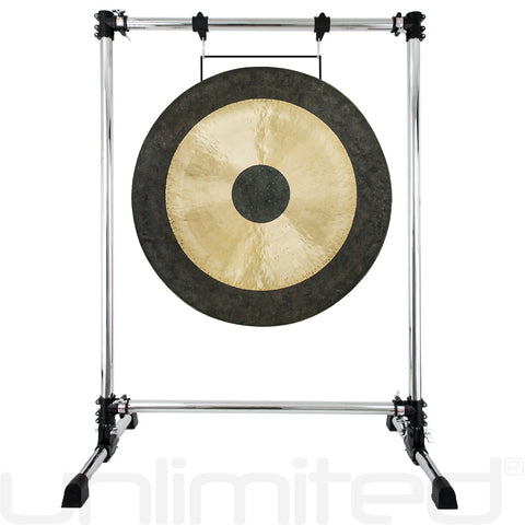 32" Chinese Gongs on the Baby Bear Gong Stand