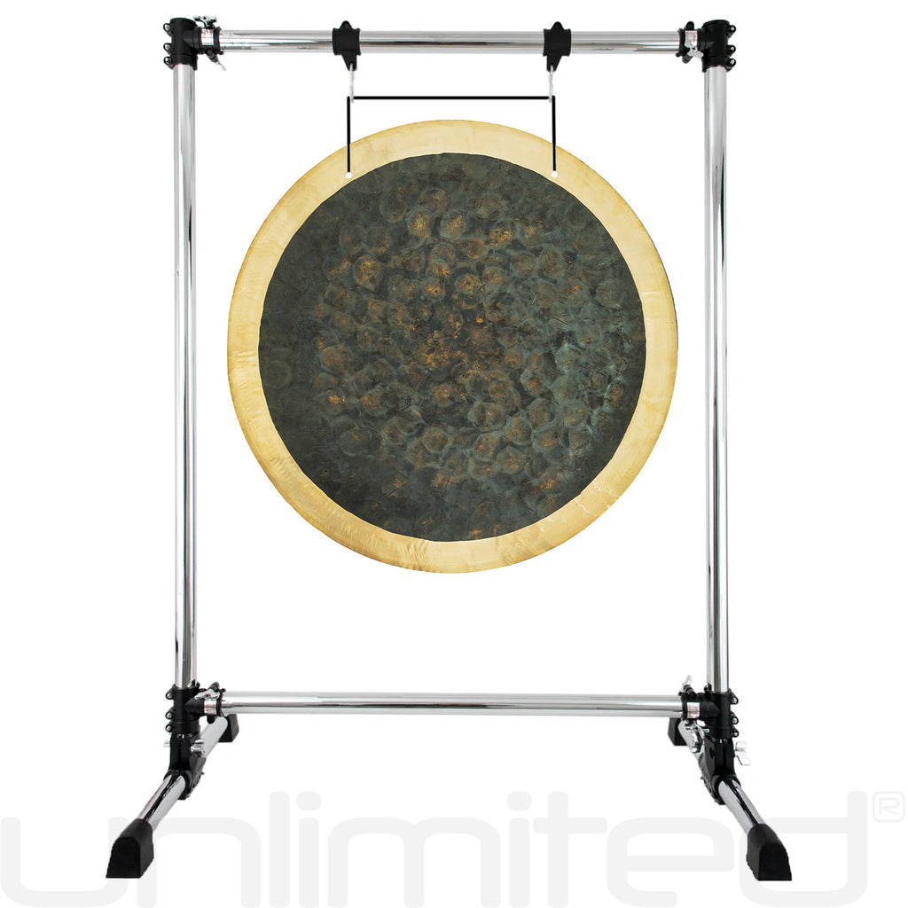 32" Chinese Gongs on the Baby Bear Gong Stand
