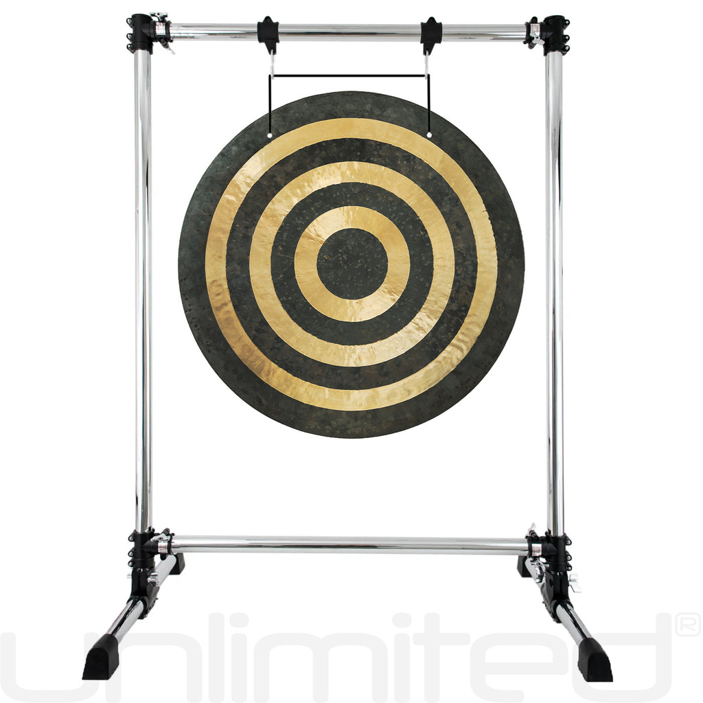 32" Chinese Gongs on the Baby Bear Gong Stand