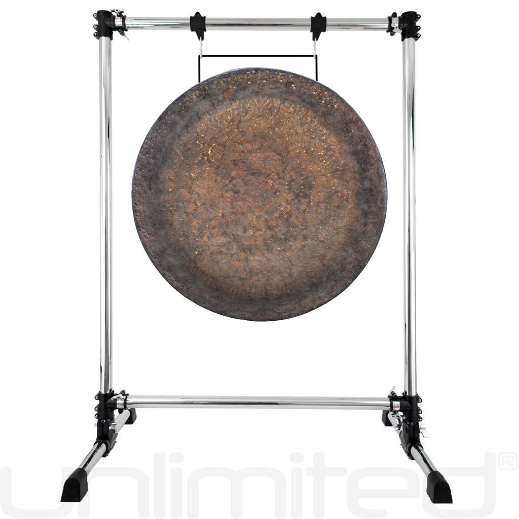 32" Chinese Gongs on the Baby Bear Gong Stand