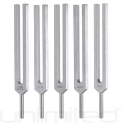 Biosonics Set of 5 Brain Tuning Forks - Gongs Unlimited