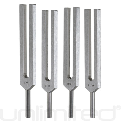 Biosonics Solar Harmonic-Fibonacci Upgrade Set of 4 Tuning Forks