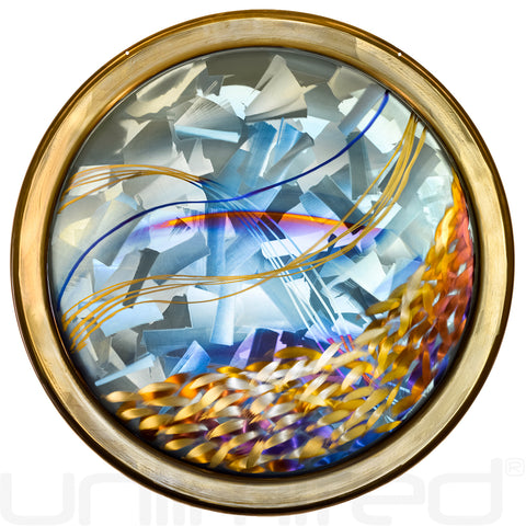 CrysTanium 32" Cosmic Wave Titanium Gongs