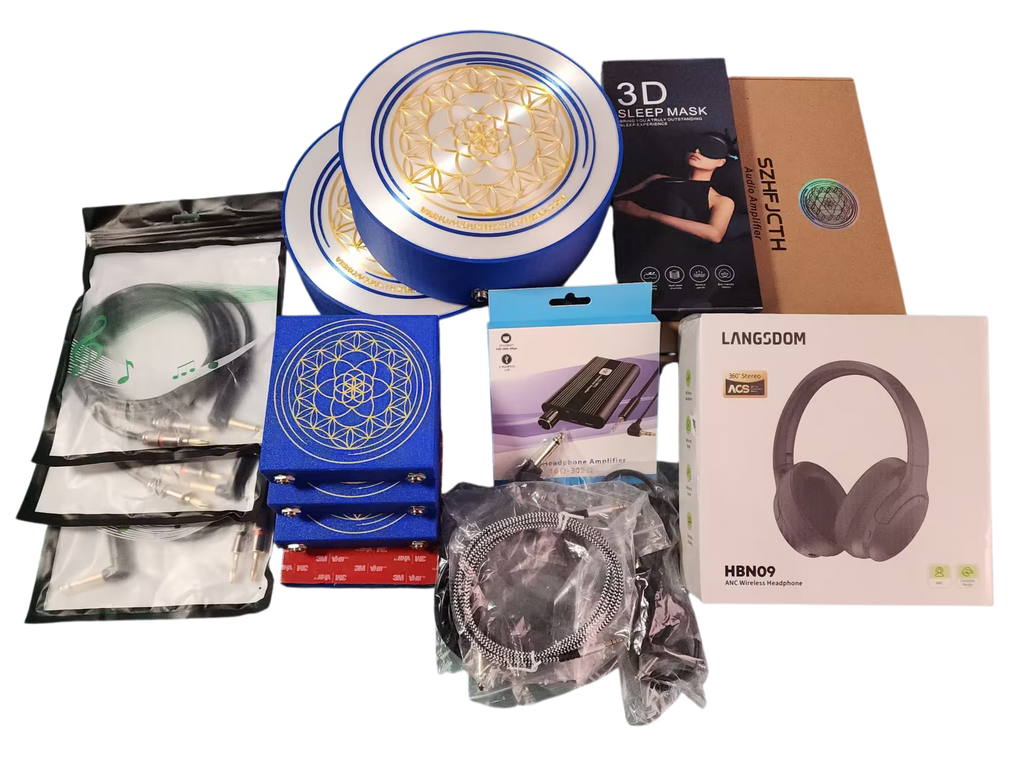 Vibroacoustic Therapy Bed DIY Sound Kit Attachments for Massage Table