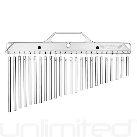 Ethereal Wings Crystal Bar Chime - Pure Ethereal Waterfall