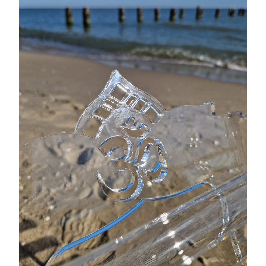 Ethereal Wings Earth Om C# + B4 Crystal Harp (A 432 Hz)