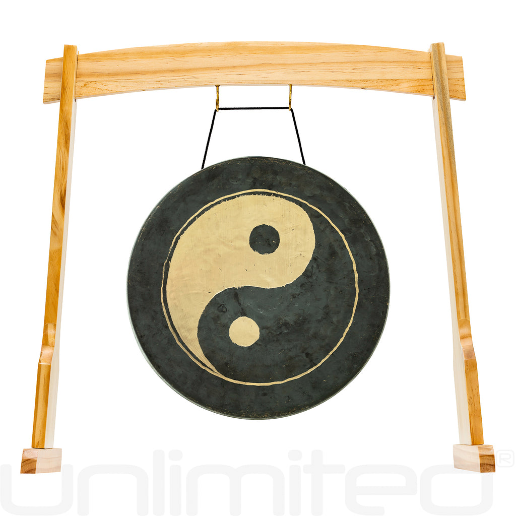 14" to 18" Taoist Moonlight Gongs on Stands
