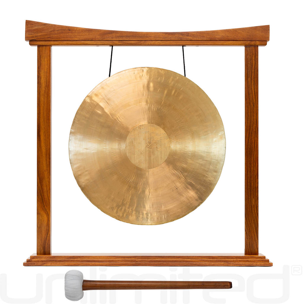 16" Gongs on Large Eternal Present Stand