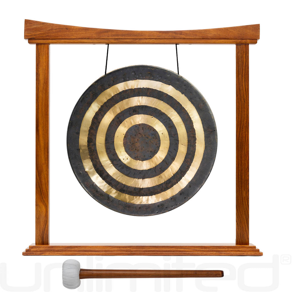 16" Gongs on Large Eternal Present Stand