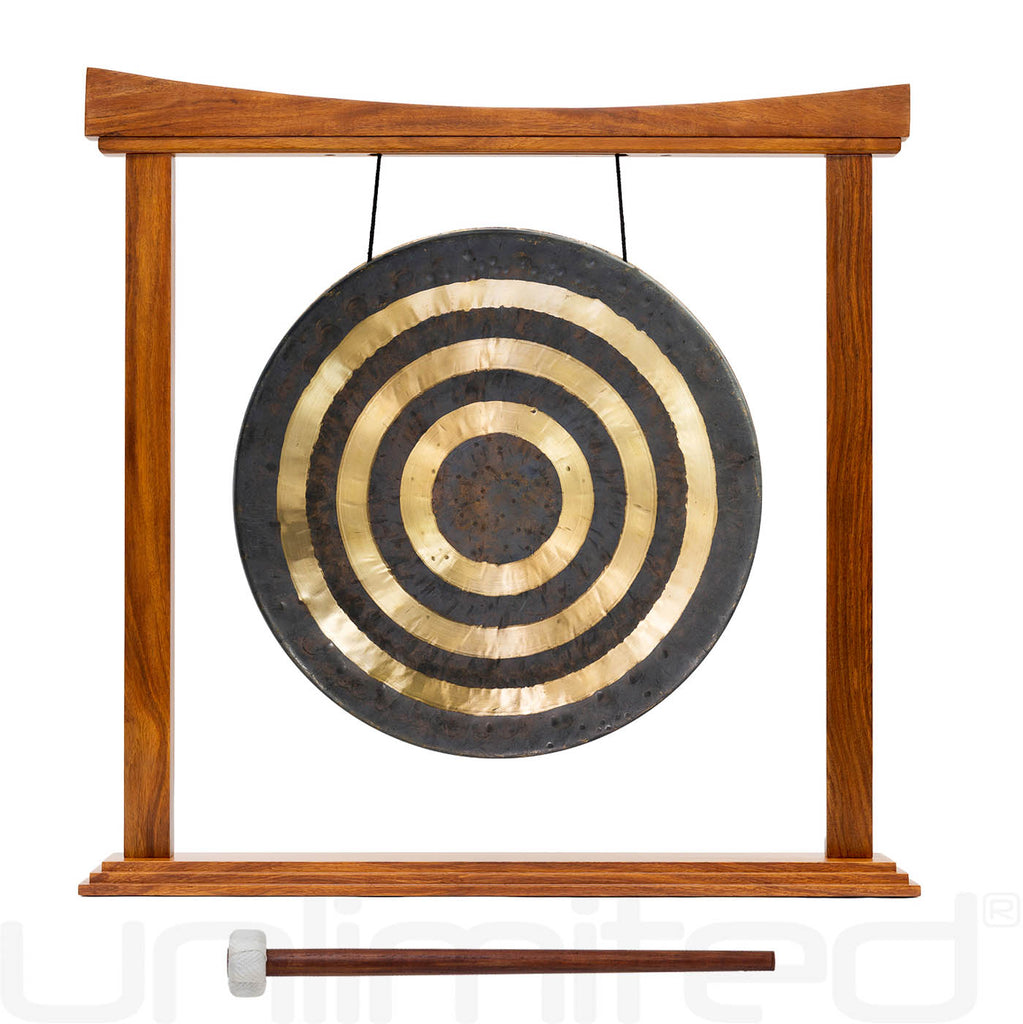 12" Gongs on the Small Eternal Present Gong Stand