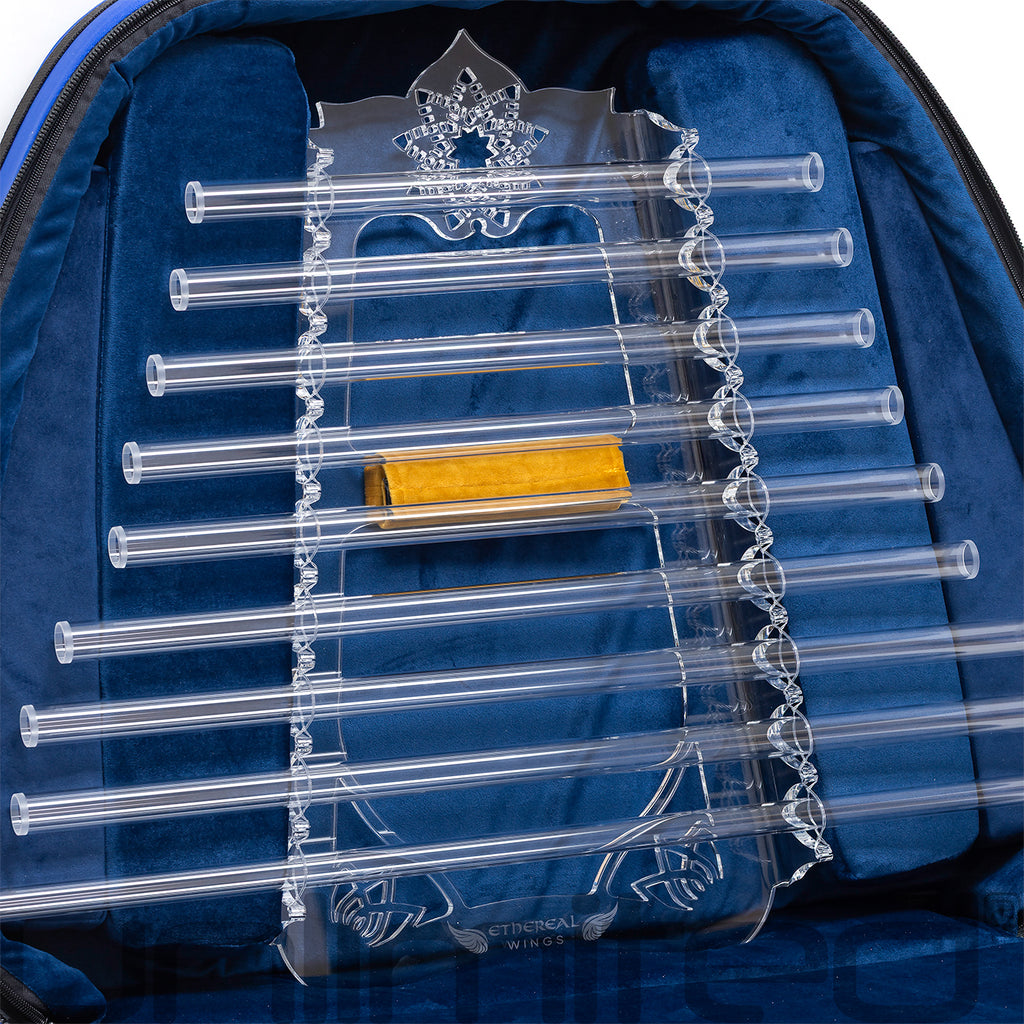 Ethereal Wings Solfeggio Crystal Harp (A 432 Hz)