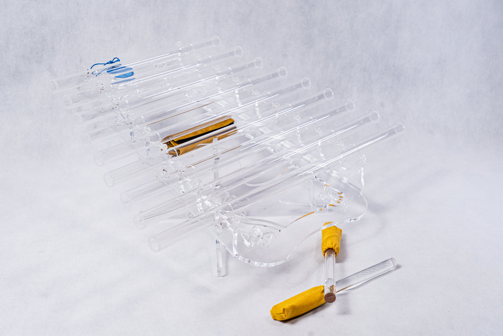 Ethereal Wings Deep Earth Om G# Crystal Harp (432 Hz)