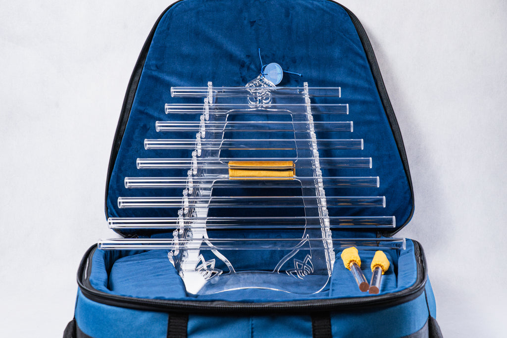 Ethereal Wings Deep Earth Om G# Crystal Harp (432 Hz)