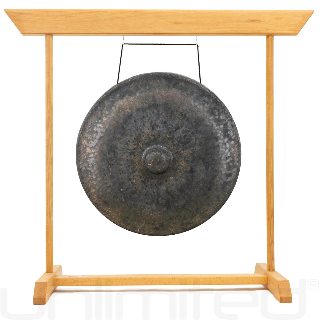 The Great Mother Tesla Gongs on Stands