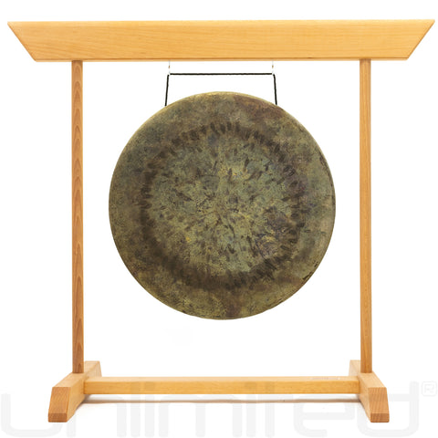 16" Chinese Gongs on the Feeltone Beech Gong Stand