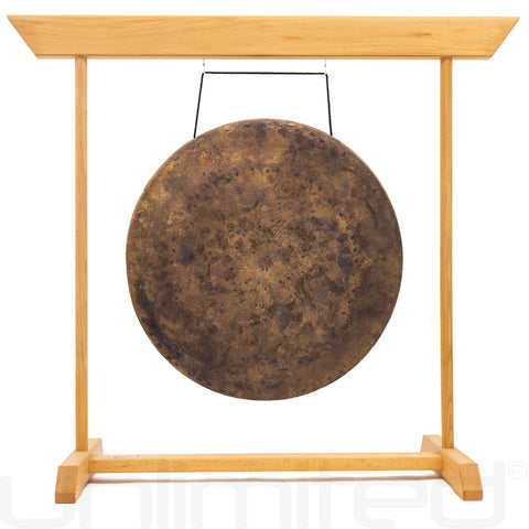 18" Chinese Gongs on the Feeltone Beech Gong Stand