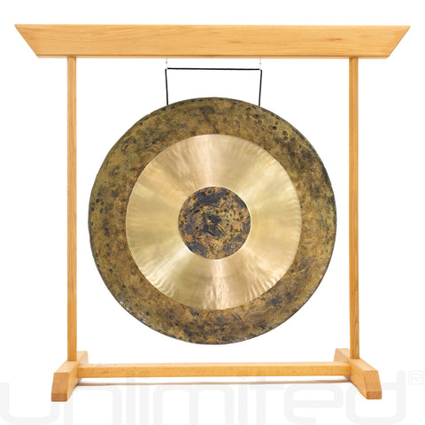 20" Chinese Gongs on the Feeltone Beech Gong Stand