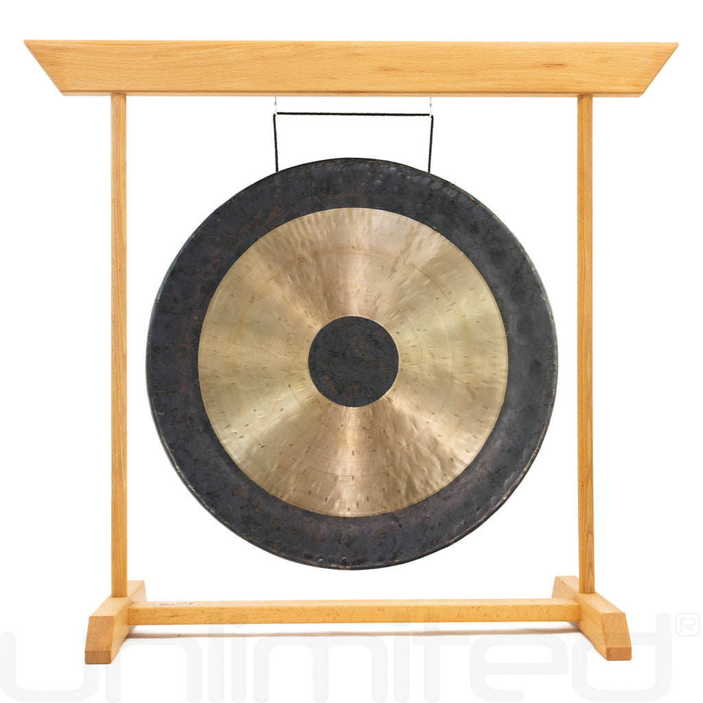 20" Chinese Gongs on the Feeltone Beech Gong Stand