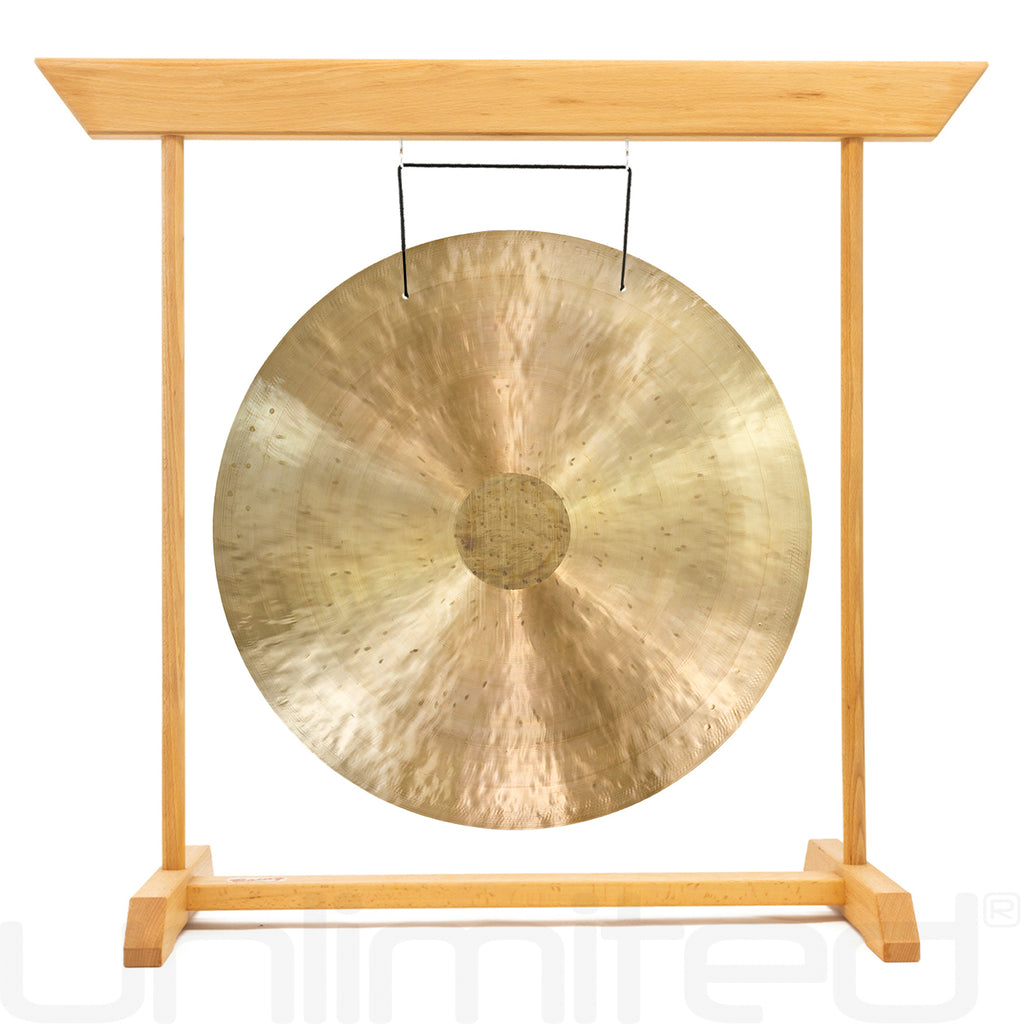 20" Chinese Gongs on the Feeltone Beech Gong Stand