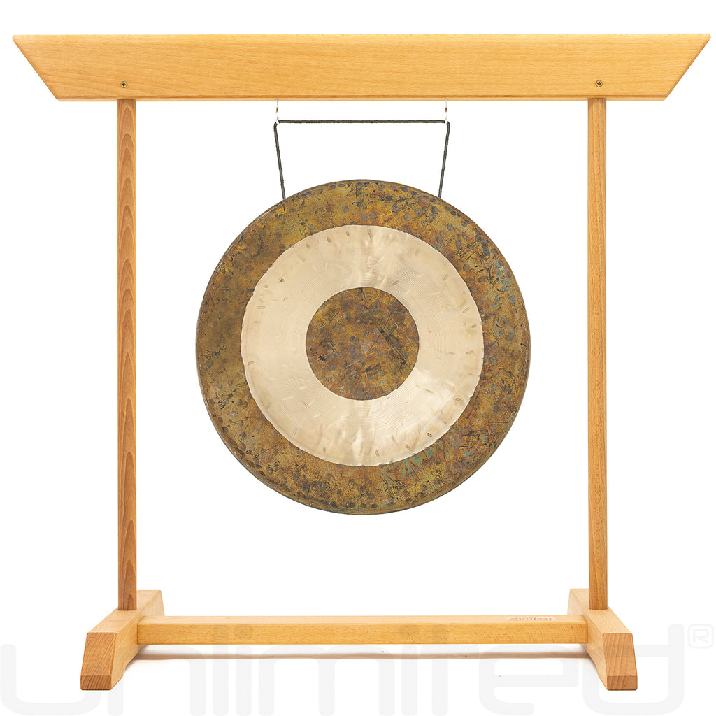 14" Chinese Gongs on the Feeltone Beech Gong Stand