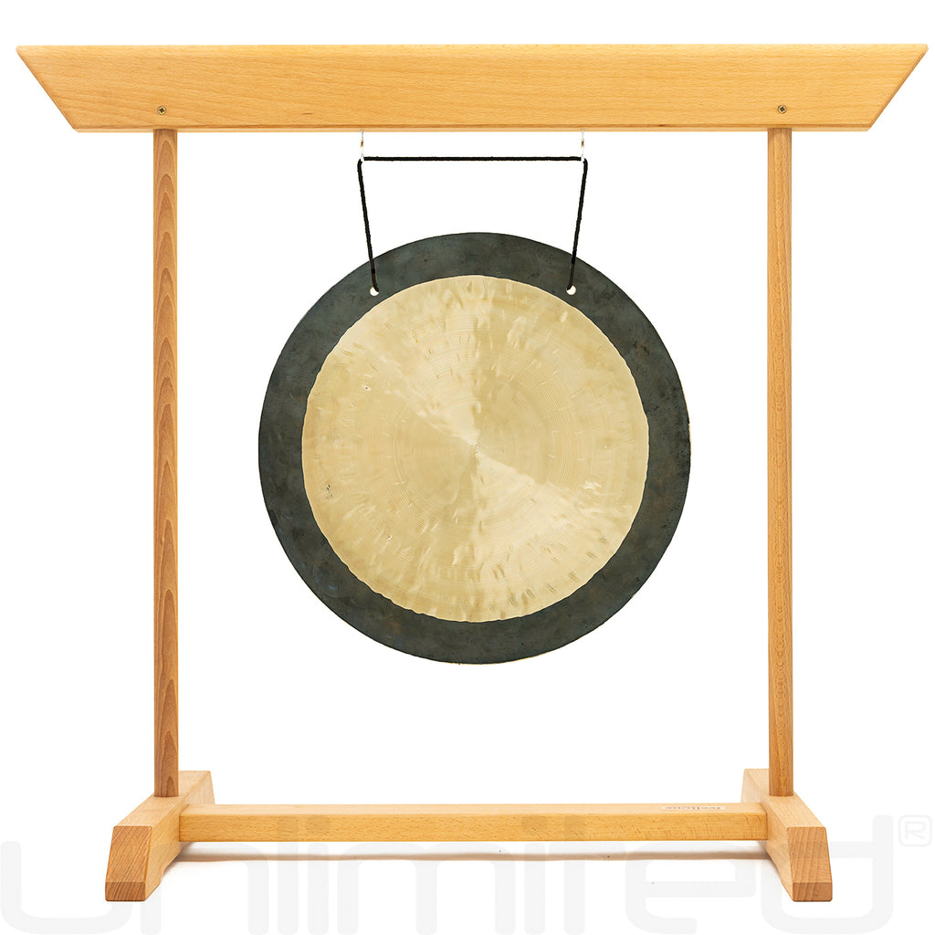 14" Chinese Gongs on the Feeltone Beech Gong Stand