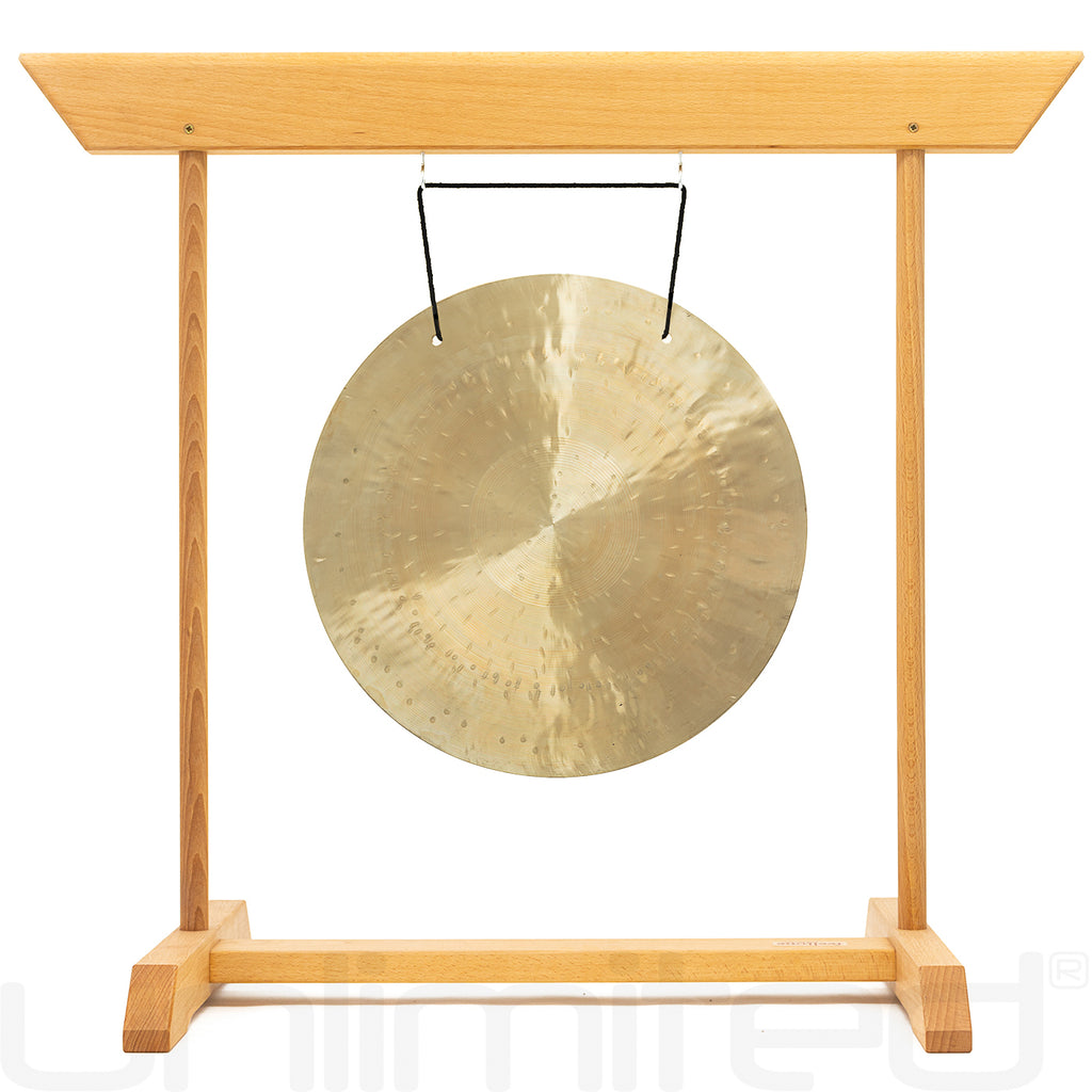 14" Chinese Gongs on the Feeltone Beech Gong Stand