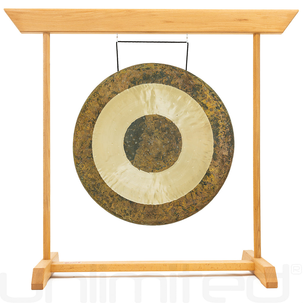 16" Chinese Gongs on the Feeltone Beech Gong Stand