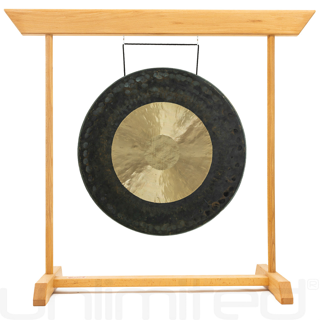 16" Chinese Gongs on the Feeltone Beech Gong Stand