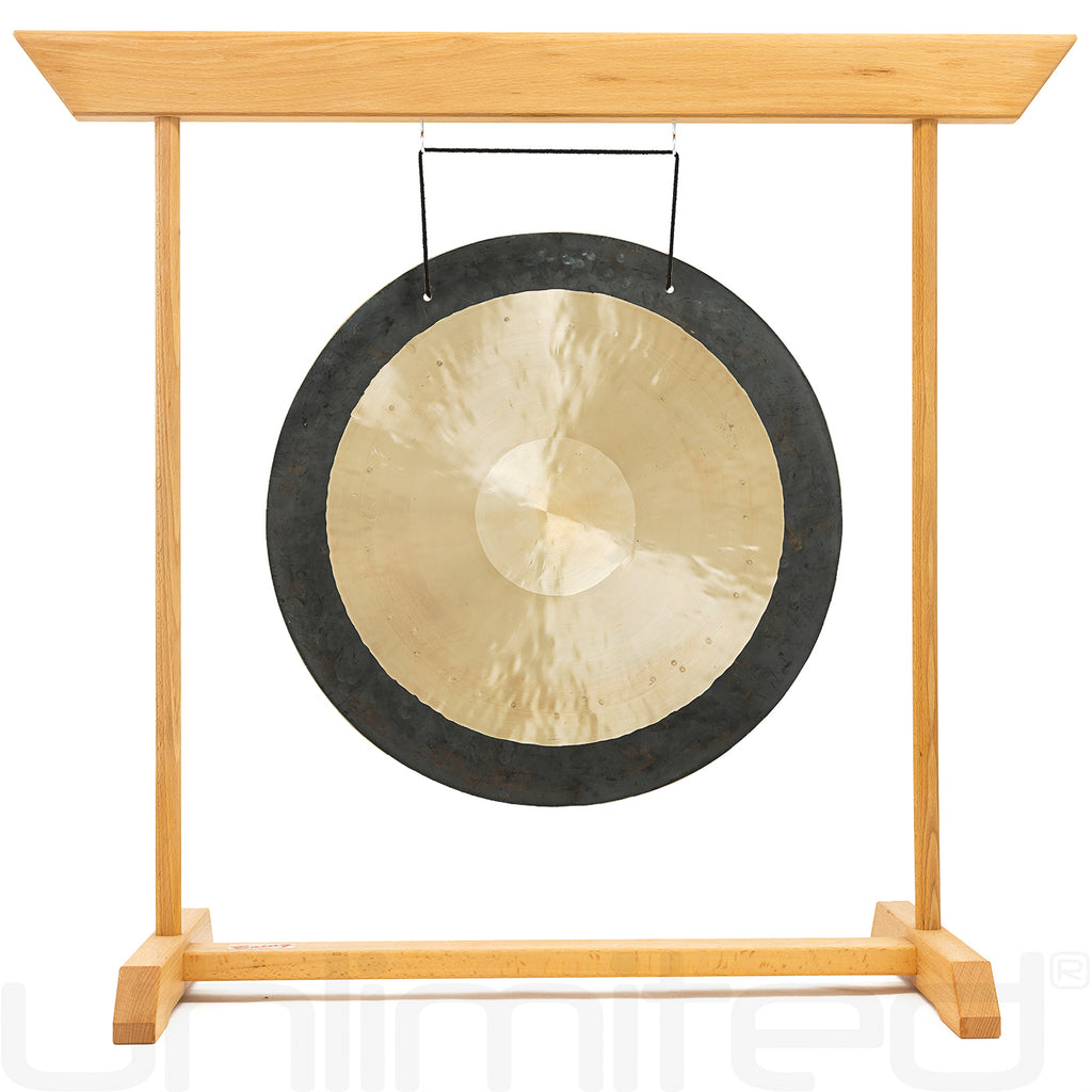 16" Chinese Gongs on the Feeltone Beech Gong Stand