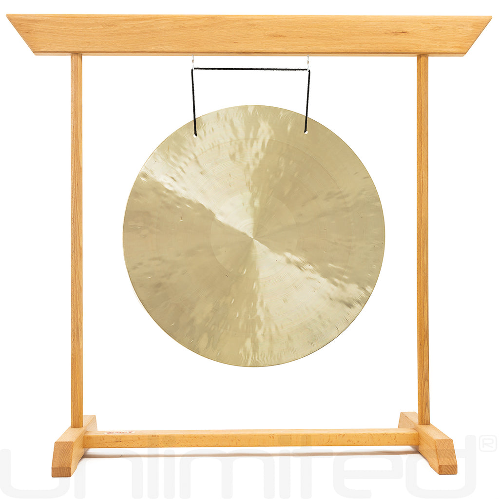 16" Chinese Gongs on the Feeltone Beech Gong Stand