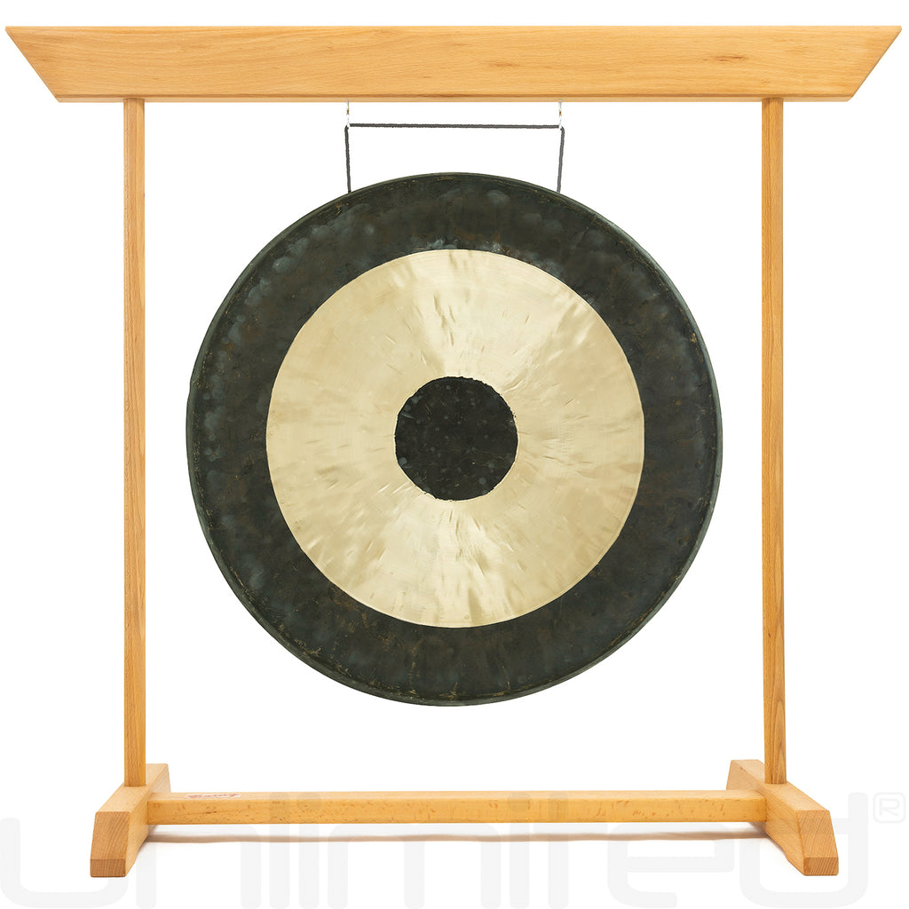 18" Chinese Gongs on the Feeltone Beech Gong Stand