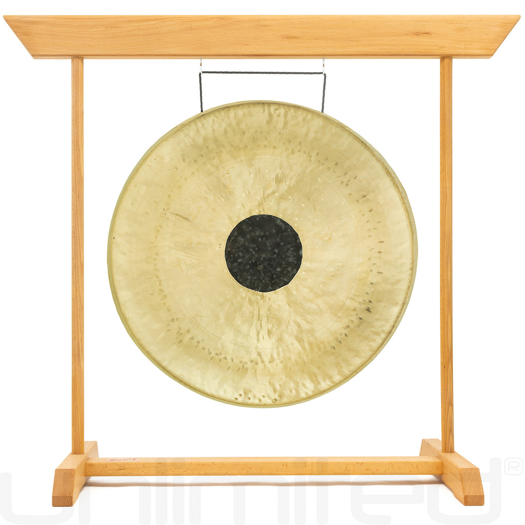 18" Chinese Gongs on the Feeltone Beech Gong Stand