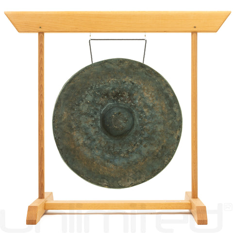 The Great Mother Tesla Gongs on Stands