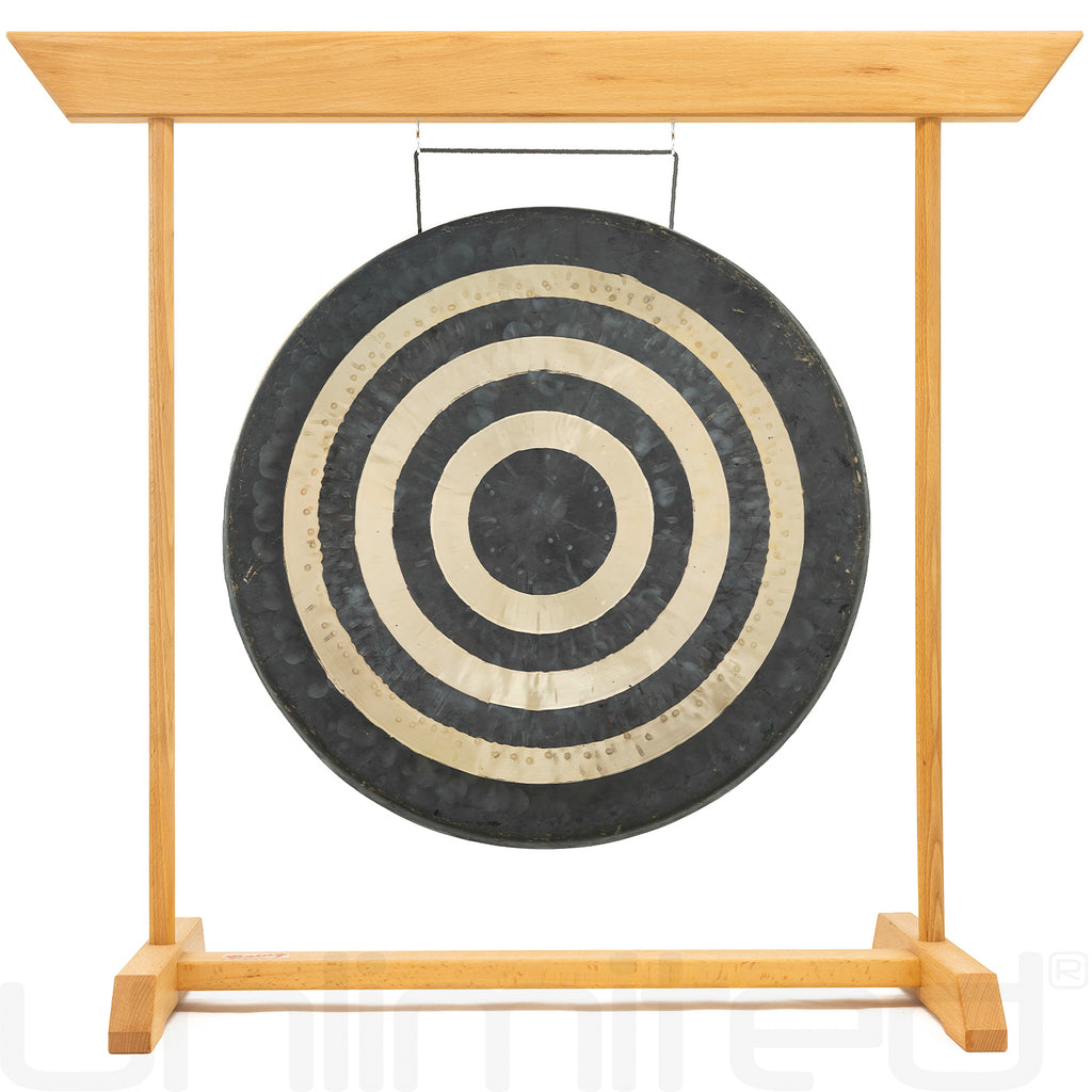 18" Chinese Gongs on the Feeltone Beech Gong Stand