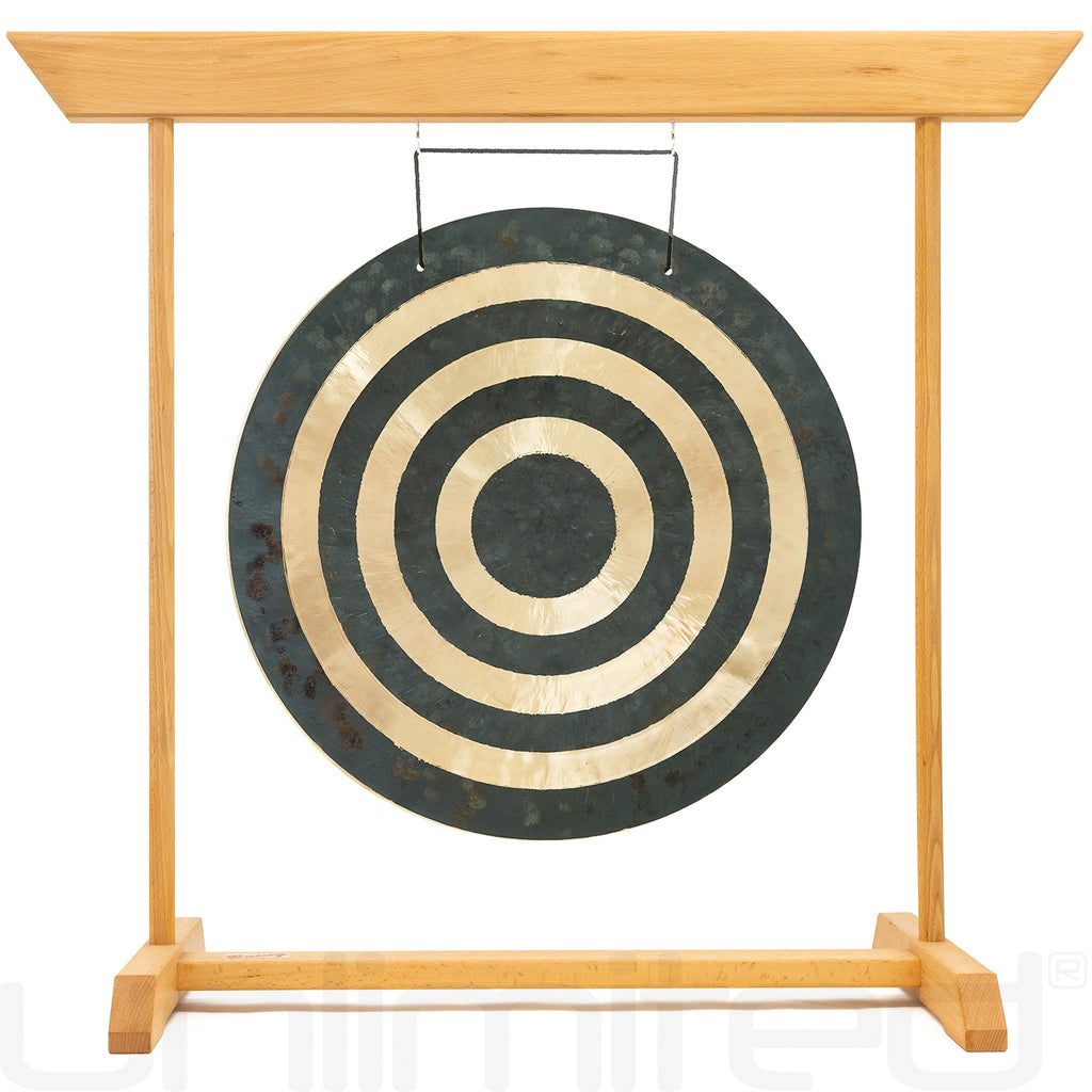 18" Chinese Gongs on the Feeltone Beech Gong Stand