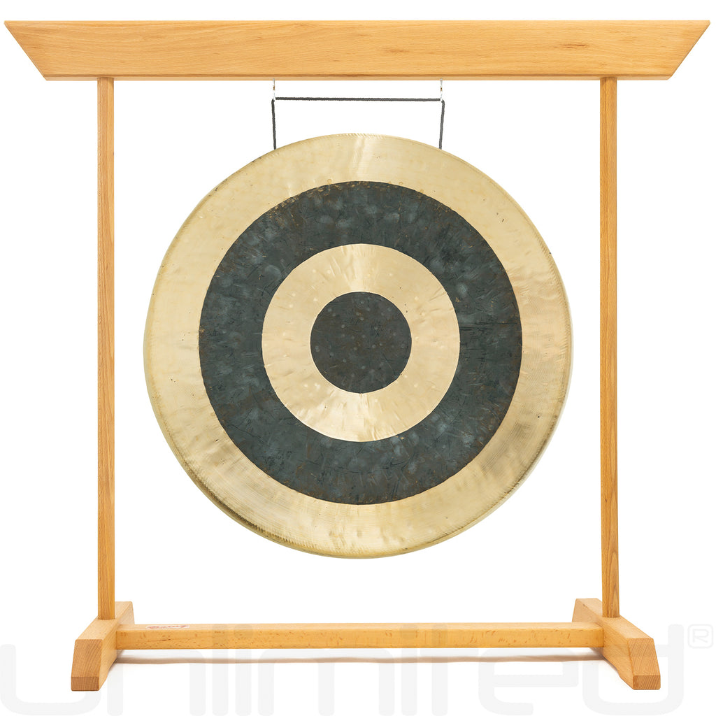 18" Chinese Gongs on the Feeltone Beech Gong Stand