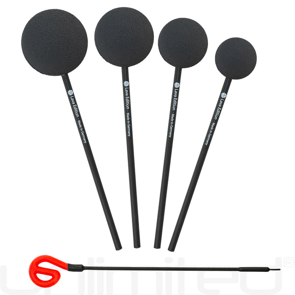 Set Di Mazze A Frizione Con Bacchetta Soundpoet E EGong, Unlimited, Nuove - Foto 3