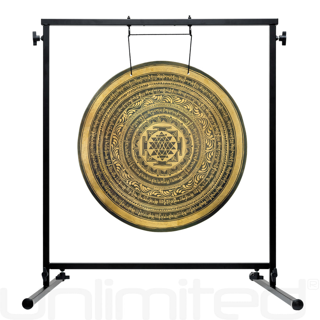 22" - 24" Interplanetary Yantra Gongs on Stands