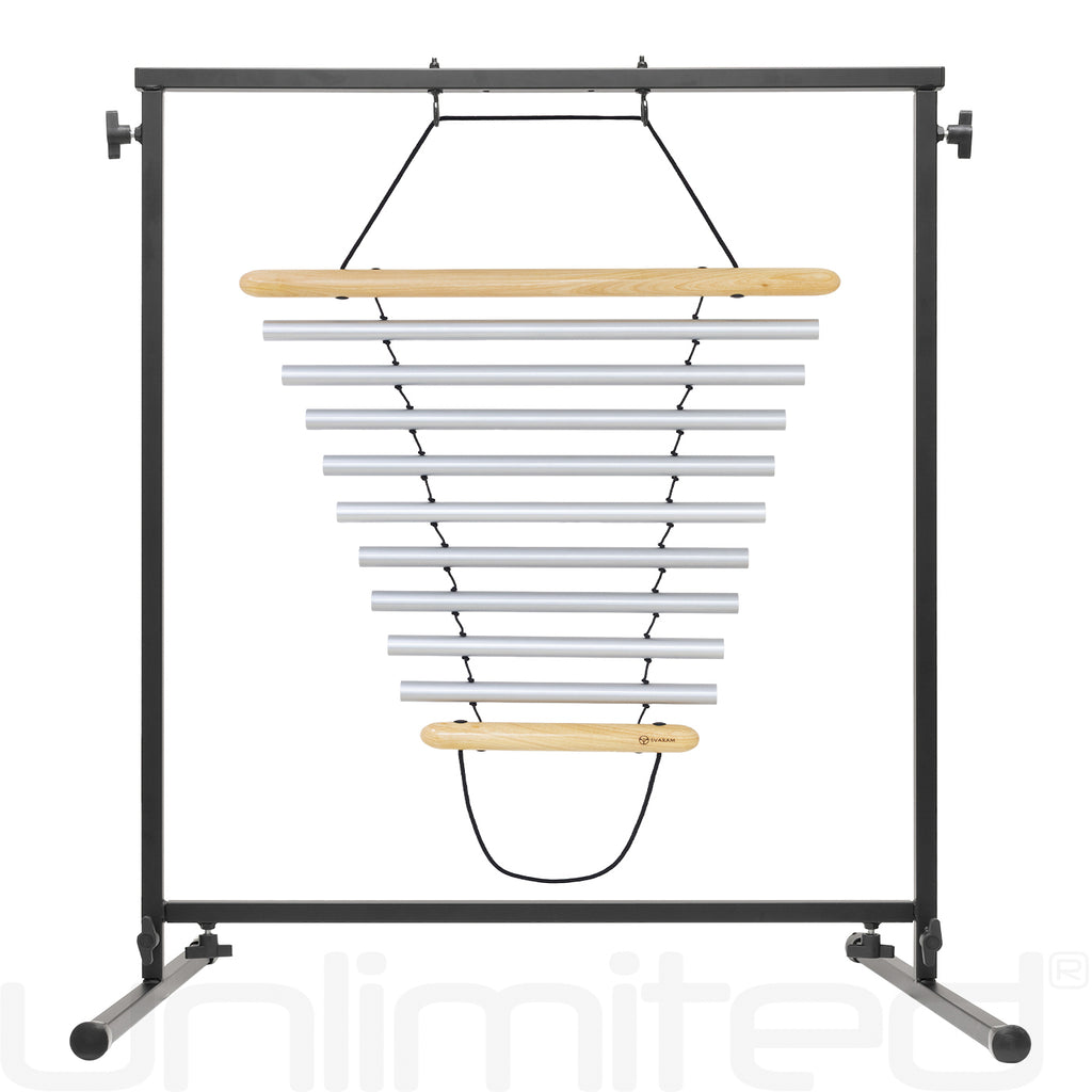 Svaram Swinging 9 Bar Chimes on Stands - A432 Hz